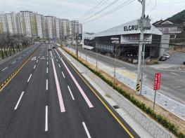 경주시, 용강네거리 황금빛 품은 가로수길로 새 단장 기사 이미지